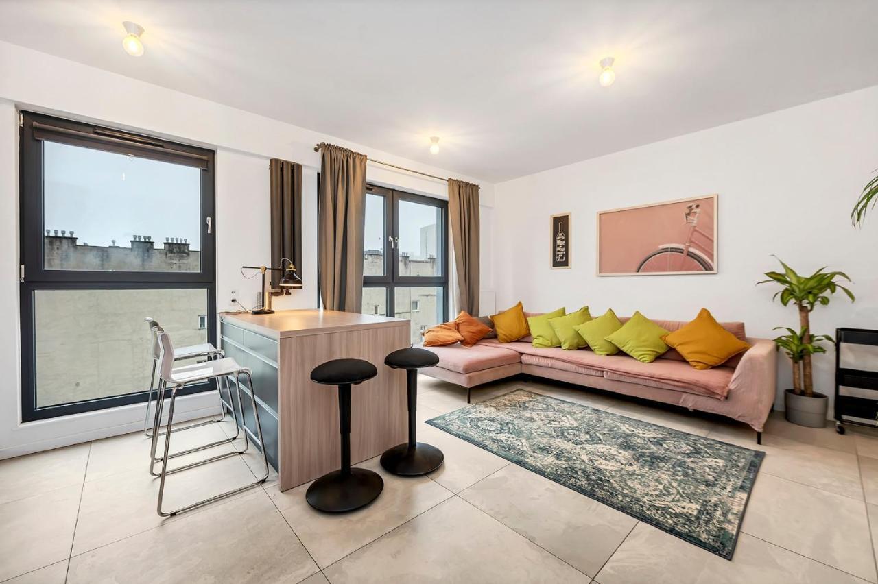 Lumina 4-Room Apart With Large Balcony Varşovia Exterior foto