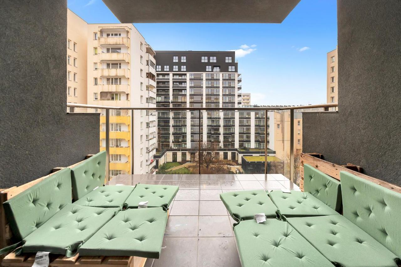Lumina 4-Room Apart With Large Balcony Varşovia Exterior foto